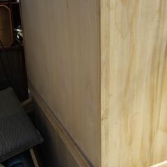 桐たんす上下２棹高さ合計１０１ｃｍの画像