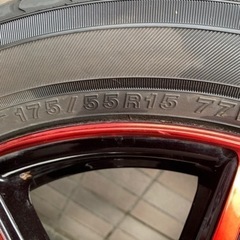 175／55R15 サマータイヤセットの画像