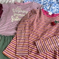 【無料】女の子服120 差し上げますの画像