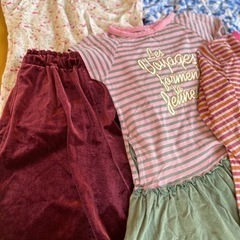 【無料】女の子服120 差し上げますの画像