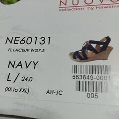 NUOVO 24センチ ネイビー コレクションバイホーキンスの画像