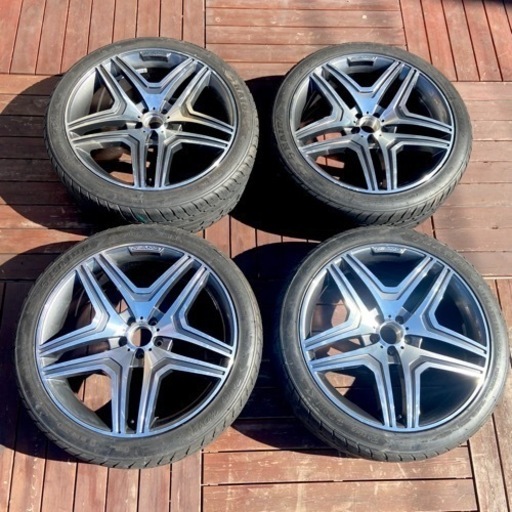 アルミホイール　ベンツAMGタイプ　22インチ　4本セット