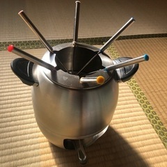 スペイン製チーズフォンデュ鍋セット