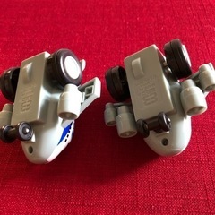 ANA 機内おもちゃ　ジェット２機セット　の画像