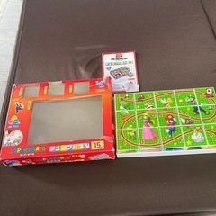 スーパーマリオ　キューブパズル15コマ　　パズル知育の画像