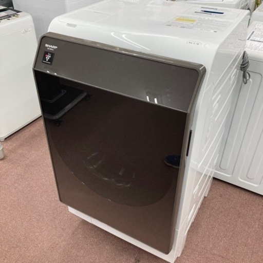 シャープ　ドラム式洗濯機　2020年製