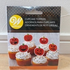 新品未開封【ハロウィン】Wiltonのカップケーキ トッパー