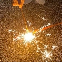 季節外れ手持ち花火会