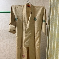 紅葉柄　訪問着