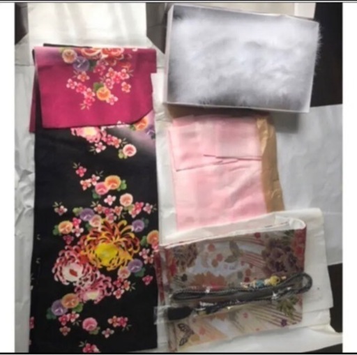 値下げ正絹振り袖6点セット