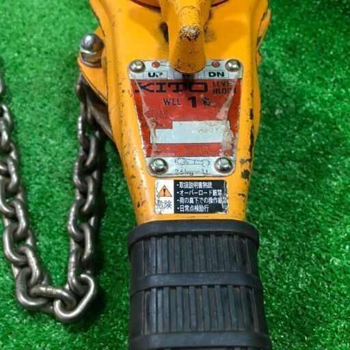 KITO LB010 レバーブロック1.0t【市川行徳店】【店頭取引限定】【中古】管理番号：IT1TU870DFDI