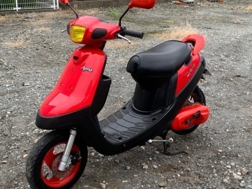 神奈川県藤沢市発　ヤマハ　アプリオタイプ2。値引きしました。カスタム75キロ　中高速仕様。乗って帰れます。