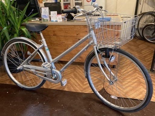 【内装3段変速】26インチ自転車　シルバー
