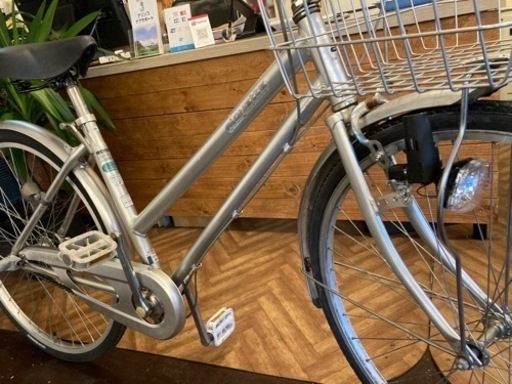 【内装3段変速】26インチ自転車　シルバー