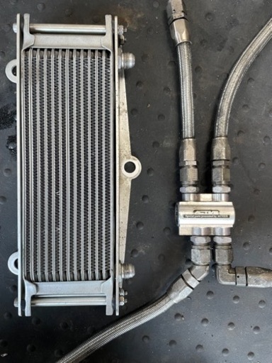 ゼファー1100 1100RS active ｱｸﾃｨﾌﾞ オイルクーラー　サーモキット付き