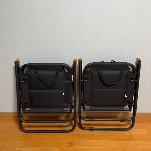 2脚　M.W.M 『Ready Chair 2』 折りたたみチェア 一人用 ファミリーキャンプ
