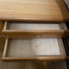 素材のしっかりしたチェストの画像