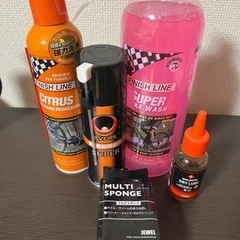 バイク洗浄・オイルセット