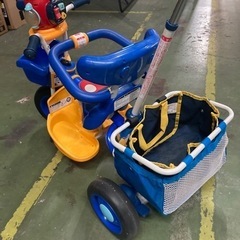 ● ミッキーマウス、ポップンカーゴ三輪車、三輪車の画像