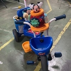 ● ミッキーマウス、ポップンカーゴ三輪車、三輪車の画像