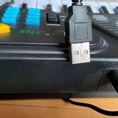 無料　USB充電式電子ミニキーボードの画像