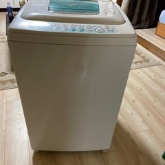 TOSHIBA洗濯機の画像
