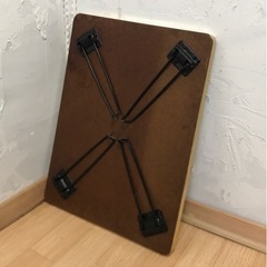 昭和レトロ　折りたたみローテーブルの画像