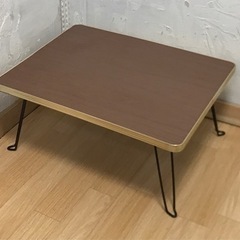 昭和レトロ　折りたたみローテーブルの画像