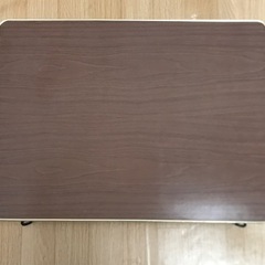 昭和レトロ　折りたたみローテーブルの画像