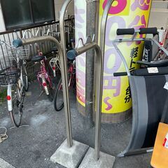 物干し台　No.4054　ステンレス製　コンクリート台付き　【リ...