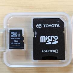 【動作確認済：格安：美品】トヨタ純正 SDナビ地図データSDカー...