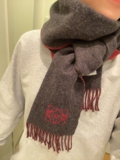 LOEWE アナグラムマフラー