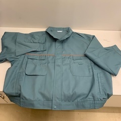 【新品未使用】冬用作業着　ブルゾン　グリーン　6Lサイズ