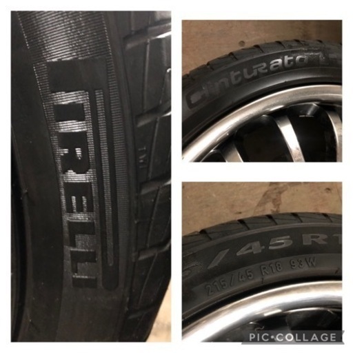 18インチ　アルミ　タイヤセット