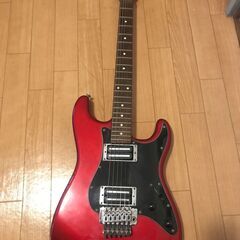 80年代初期モデル　FERNANDES FST-85　赤メタリック　2ハム＆フロイドローズ