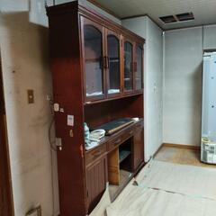 【無料】食器棚（中古）の画像