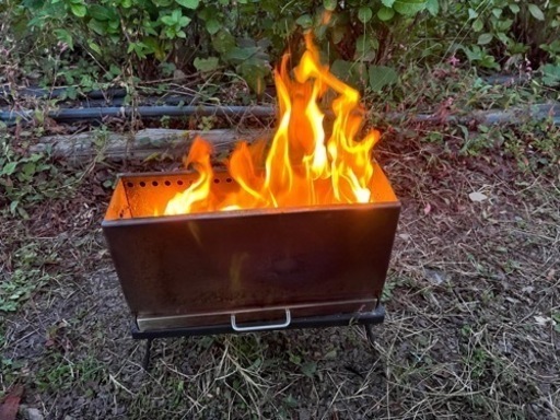 めちゃもえファイヤー　焚き火台　二次燃焼