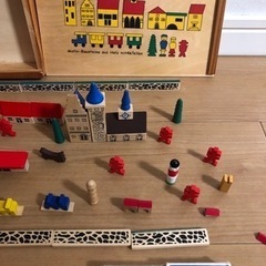 Unser Dorf  ドイツの木の積み木の画像