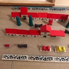 Unser Dorf  ドイツの木の積み木の画像