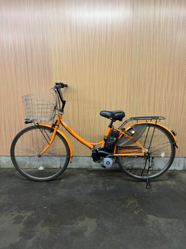 格安‼️ 電動自転車 パナソニック フレッシュオレンジ A.girl's(エーガールズ）配送可能◎ 自宅引き取り割引き有り❗️