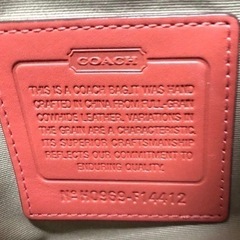 coach バッグ！の画像