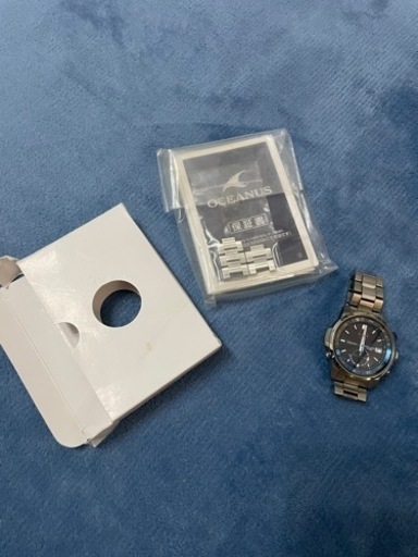 OCEANUS Casioの腕時計です