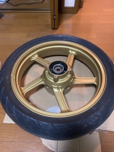 ゼファー 純正ホイール 前後セット