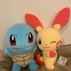 〈バラ売り可〉ゼニガメ　プラスル　ぬいぐるみ