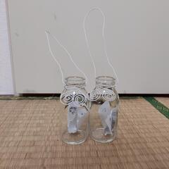 【インテリアに】小さな花瓶 3つセットの画像