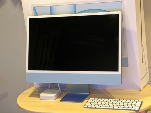 iMac 2021  箱付き、Apple care保証付き2024年7月まで　パソコン　PC Apple