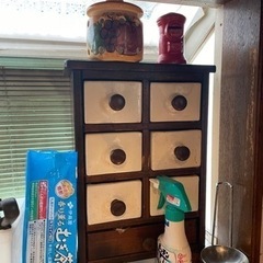 ウッドボックス　アンティーク