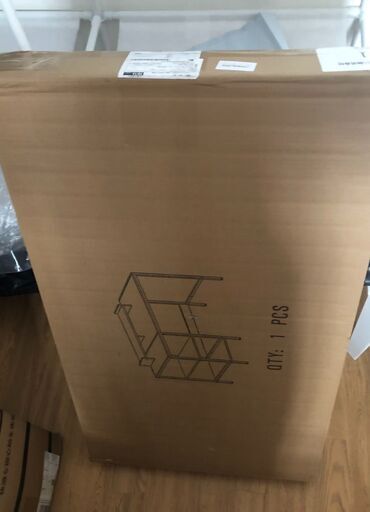 デスク ゲーミングデスク パソコンデスク ラック付きデスク 幅120cm 奥行50cm 机 pcデスク  新品未開封