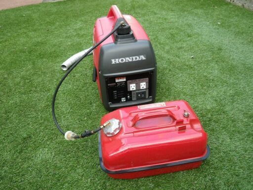 【使用少なめ】ホンダ/発電機/EU16i ＋予備タンク付き