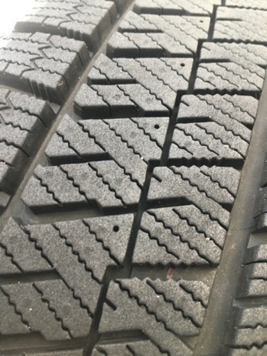 終了　エスティマ　スタッドレスタイヤ　215/60R17とホイールセット